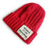Cloth label knitted wool hat 14.96-18.11 inches