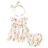 Summer gauze girl princess skirt dress set of three