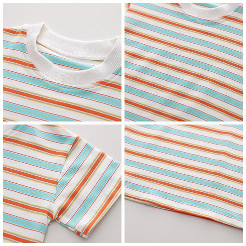 Summer Children's Short Sleeve Strap Set