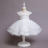 Princess Dress Wave Point Bow Full Dress