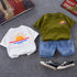 Boys short sleeve suit two-piece set