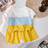 Boy's Summer Short Sleeve Shorts Set Two-Piece Set