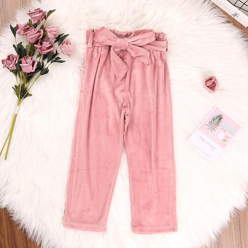 Girl's Flannel Two-Piece Set