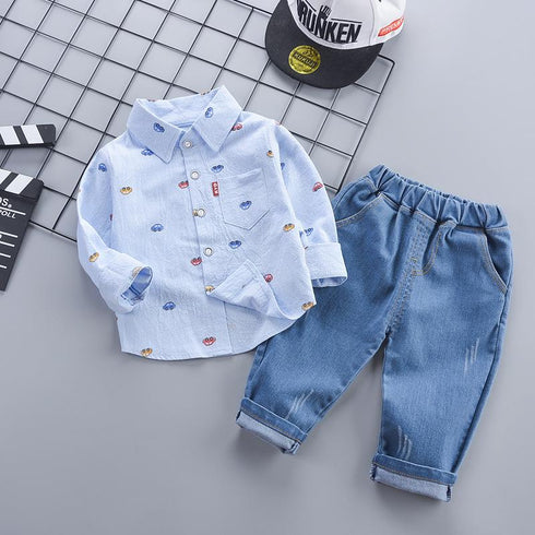Children's Shirt Two-Piece Set