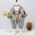 Boys children's clothing spring and autumn three-piece set
