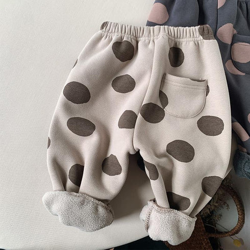 Children's Cashmere Pants Fall/Winter Warm Pants