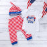 Summer Independence Day Baby Boy Suit