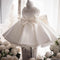 Girl's Pearl Doll Neck Dress Princess Dress Wedding Dress Paggy Dress
