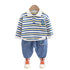 Boys spring and autumn leisure suit two-piece set