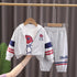 Children's Spring and Autumn Baseball Suit Leisure Sports Three-Piece Set