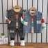 Boys spring and autumn suit set of three