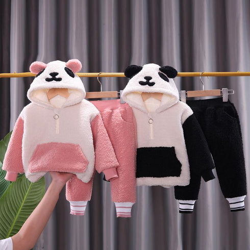 Children's Fall/Winter and Cashmere Two-Piece Set