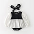 Baby Girl Hair Belt Princess Jumpsuit