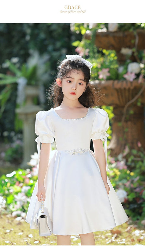 Girls Foreign Dress Dress Summer Girl Princess Dress Wedding Flower Girl Dress