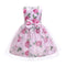 Girl's Bow Mesh Dress Dress