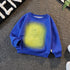Sports Crewneck Sweatshirt Male Baby Casual Cube Bear Rendered Long Sleeve Top