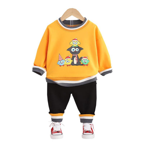 Boys suit spring and autumn two-piece set