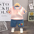 Boys summer short sleeve suit two-piece set