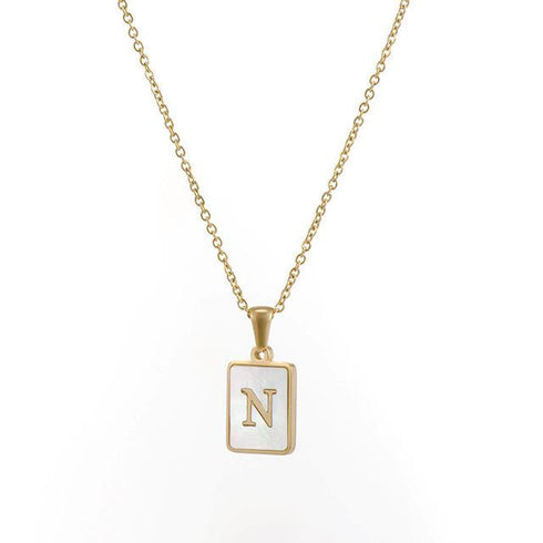 Cube Fritillaria Pendant Necklace