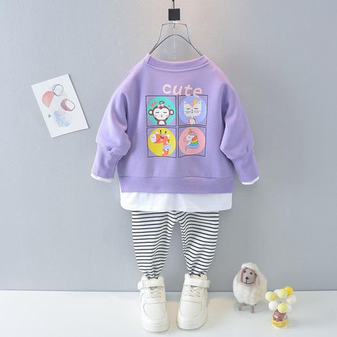 Spring and Autumn Baby Wear Suit