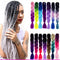 Chemical fiber big braid wig color dirty braid