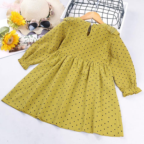 Spring and Autumn Girl Dress