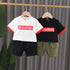 Boys Short Sleeve Jacket Pants Summer Children's Wear