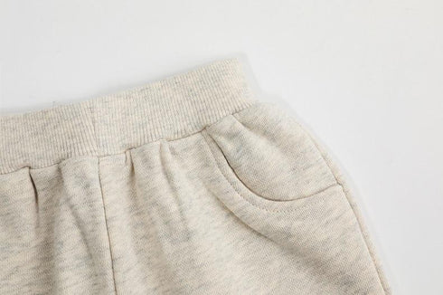 Fall/Winter Children's Clothes Suit Long Sleeve Jacket Pocket Pants