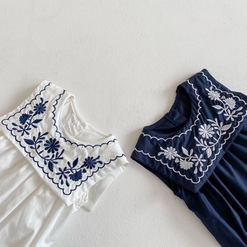 Summer embroidered sleeveless jumpsuit climbing suit