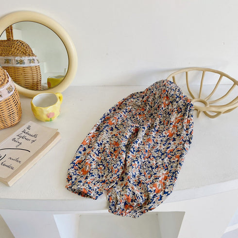 Children's floral anti-mosquito pants thin casual pants air-conditioned pants