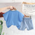 Children's short sleeve suit summer