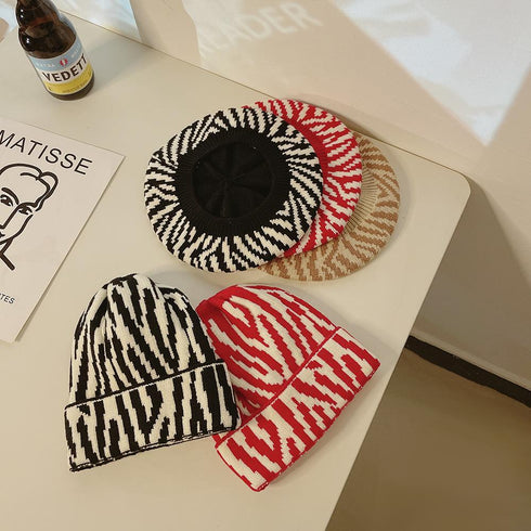 Melon Skin Knitted Hat