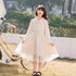 Foreign style embroidered children's skirt princess skirt