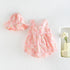 Small Fresh Bowknot Flowers Sleeveless Bag Fart Clothes Send Hat