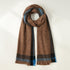 Warm Cashmere Scarf Long Fringed Shawl
