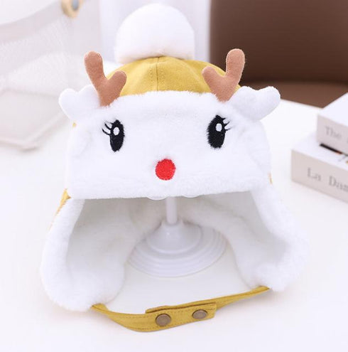 Autumn and winter children's hat Circumference 17.7-19.3 inch(45-49cm)