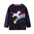 Girls Long Sleeve T-shirt European And American Autumn New Cartoon Printed Jacket