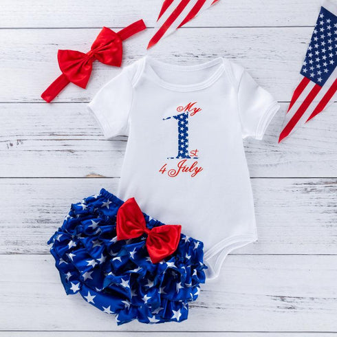 American Independence Day Girl Suit