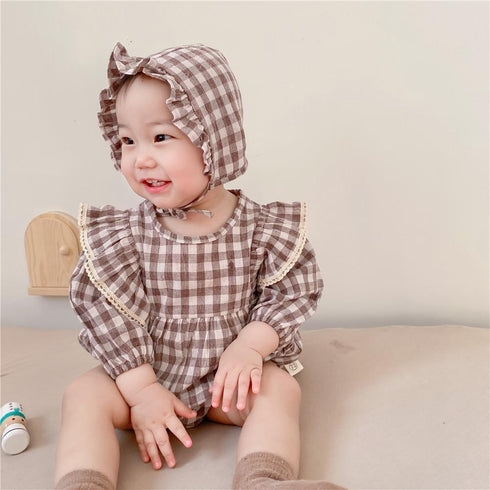 Spring and Autumn Baby Girl Jumpsuit