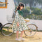 Girl's Spring Dress Floral Skirt