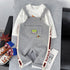 Boys Spring and Autumn Long Sleeve Straps Set Two-Piece Set