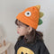 Autumn and winter dinosaur monster children's knitted wool cap 18.5-20.4 inch