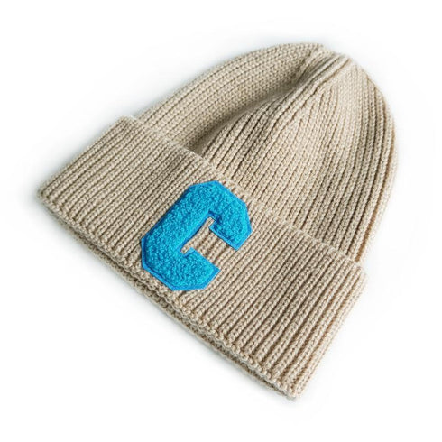 Letter C Wool Beanie