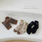 Plain flowers baby tree socks striped color matching socks