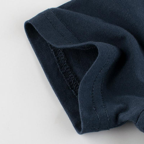 Summer girls short sleeve five-pointed star