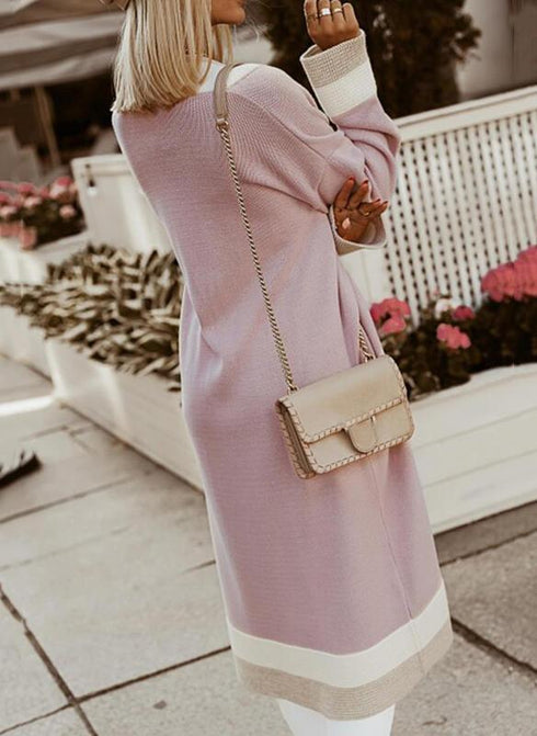 Sweater Open Fall/Winter Knitted Jacket