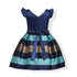European And American Girls Dress Striped Dress Dress Dress Princess Dress