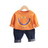 Boy's Spring and Autumn Two-Piece Set