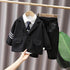 Spring and Autumn Boys Leisure Three-Piece Set