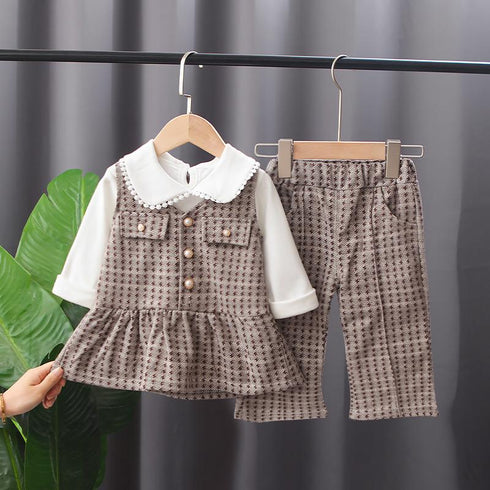 Girl's Pants Dress Set